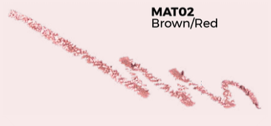 MAT01 - Augen- und Lippenkonturenstift - MAT02-brown red -