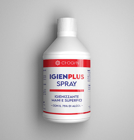 MD12 - IGIENPLUS Hygiene-Spray für Hände und Oberflächen