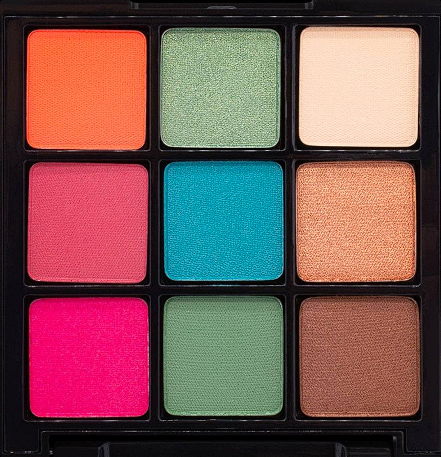 MKPL01 - Palette mit 9 Lidschatten 18g - MKPL04-summer